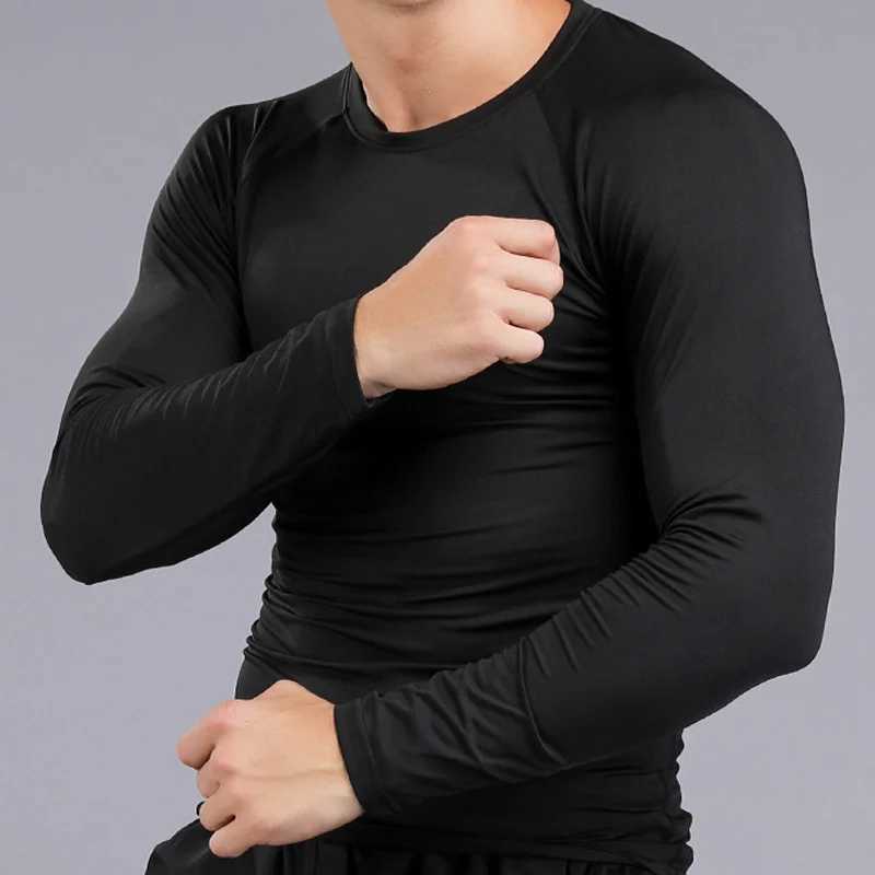 Mens Sports Tights Thermal underwear Second skin Gym Running Track suit 2 pc set Compression Sportswear male Workout clothing X250129