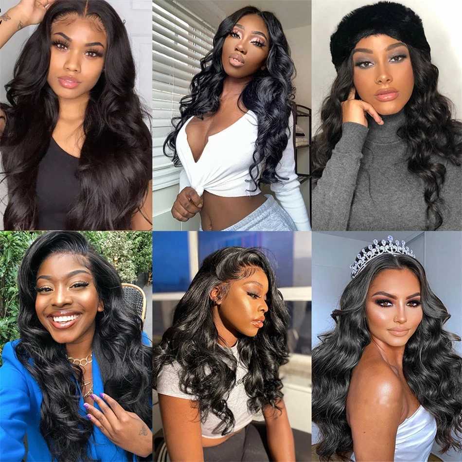 Loose Body Wave Brazilian Hair Weave Bundles With Clo Virgin 30 Inch Human Hair Bundle With Frontal Weave And Lace CloXJ250120