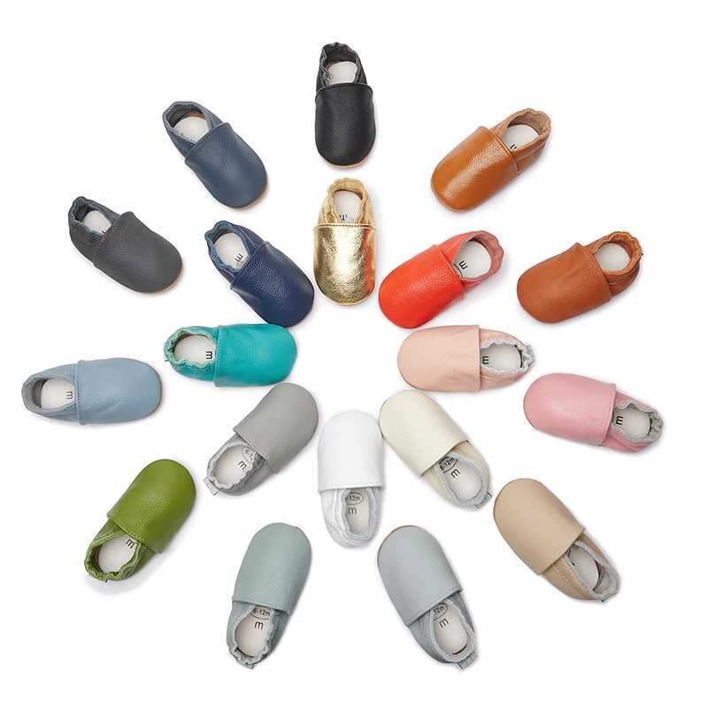 Genuine leather soft unisex baby shoes all sorts of colors of moccasins slip on infant shoes X250129