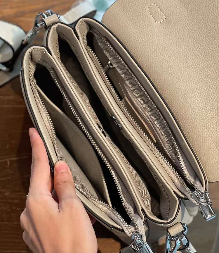 100% Genuine Leather Women Bags Lady New Satchel Square Shoulder Bag Solid High Qaulity Handbag Girls Fashion Casual Tote