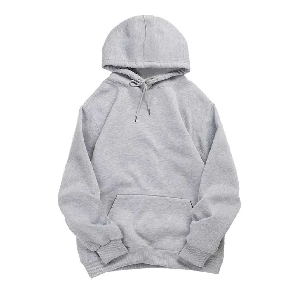 Autumn Winter Thicken Hoodies Fleece Warm Hoodie Men Women Casual Solid Color Sweatshirts Harajuku Long Sleeve Pullover UnisexXJ2500118
