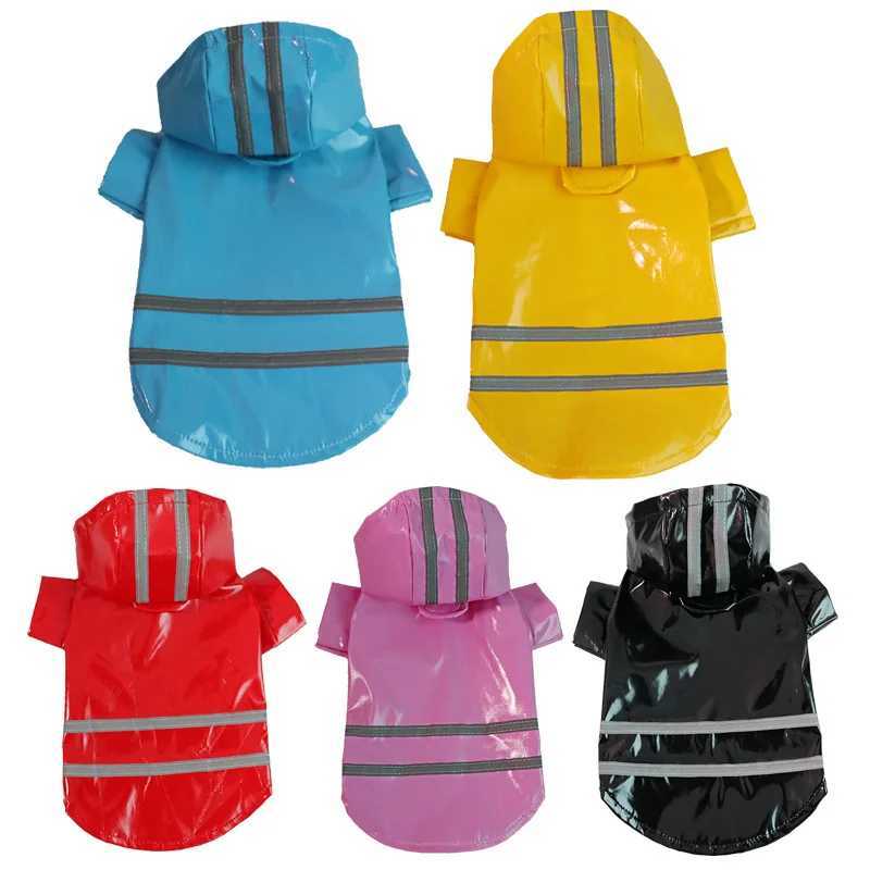 Pet Raincoat Waterproof Dog Clothes Reflective Puppy Raincoats French Bulldog Chihuahua Pug Costume Pet Supplies SnowproofXJ250121