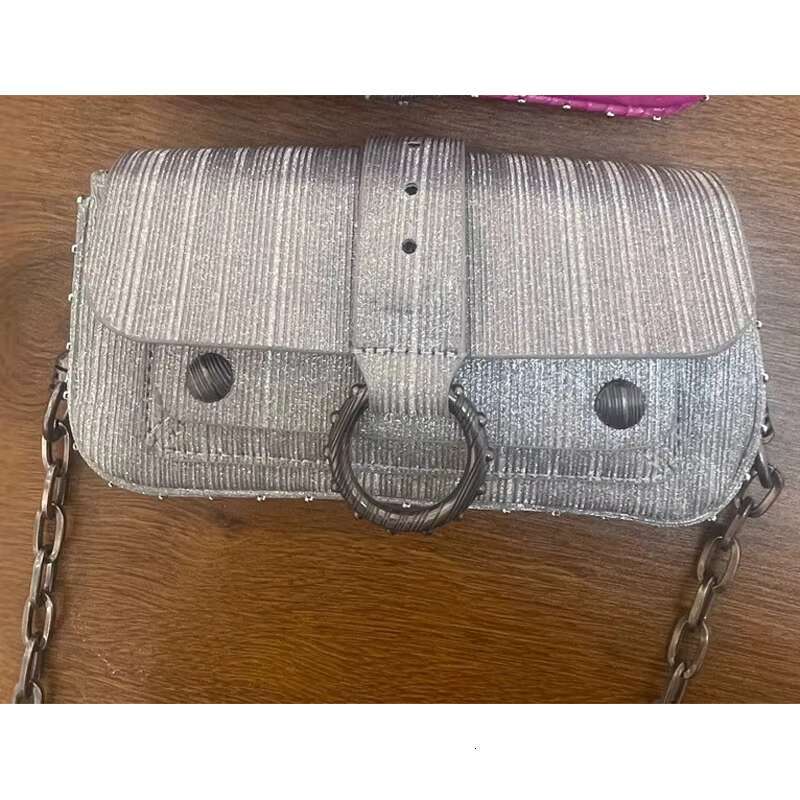 Women's Rivet Circle Design Simple Everything Mini Single Shoulder Crossbody Bag Recommend Hot
