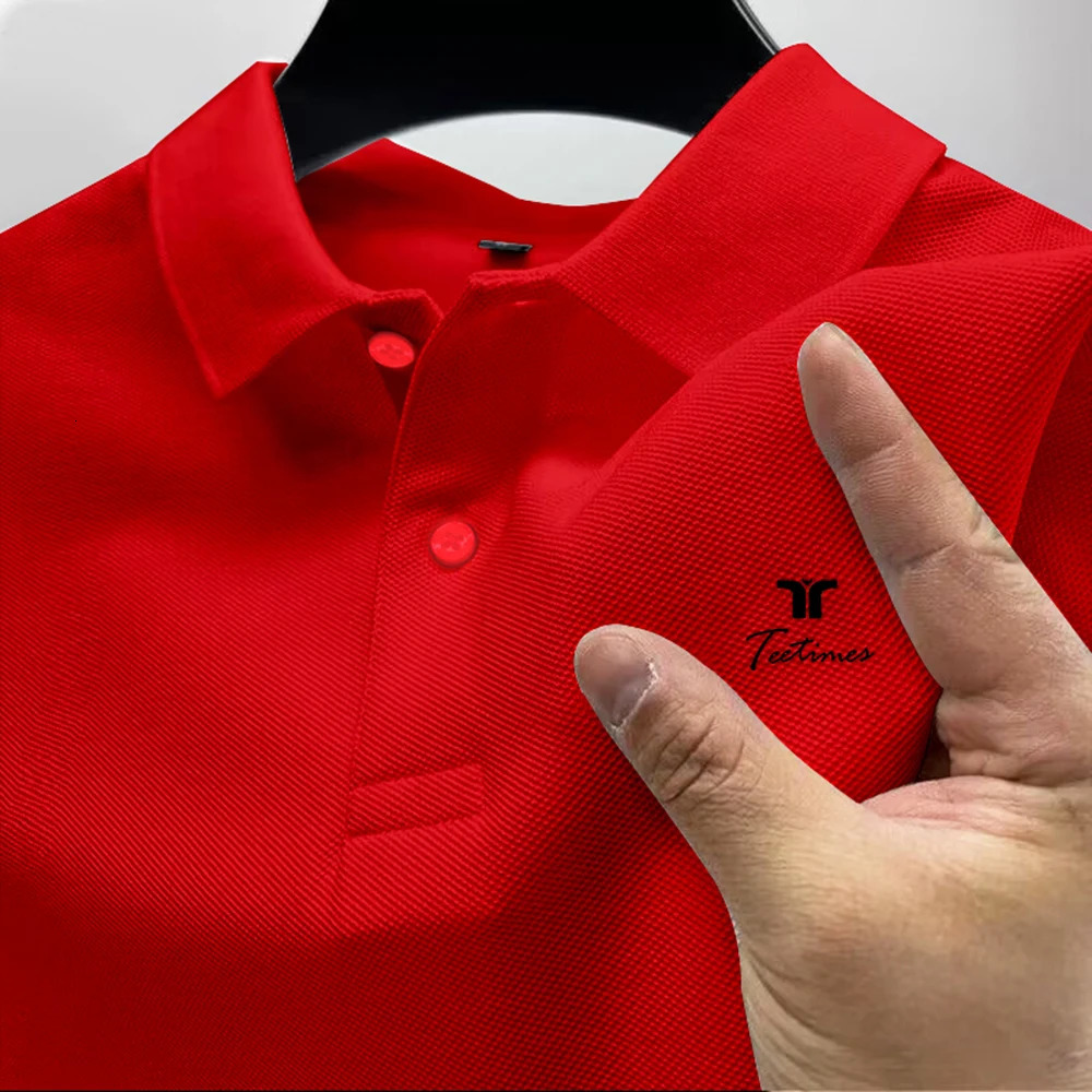 2024 Mens Polo shirt Short sleeve printed clothing summer breathable street casual fashion mens y250113