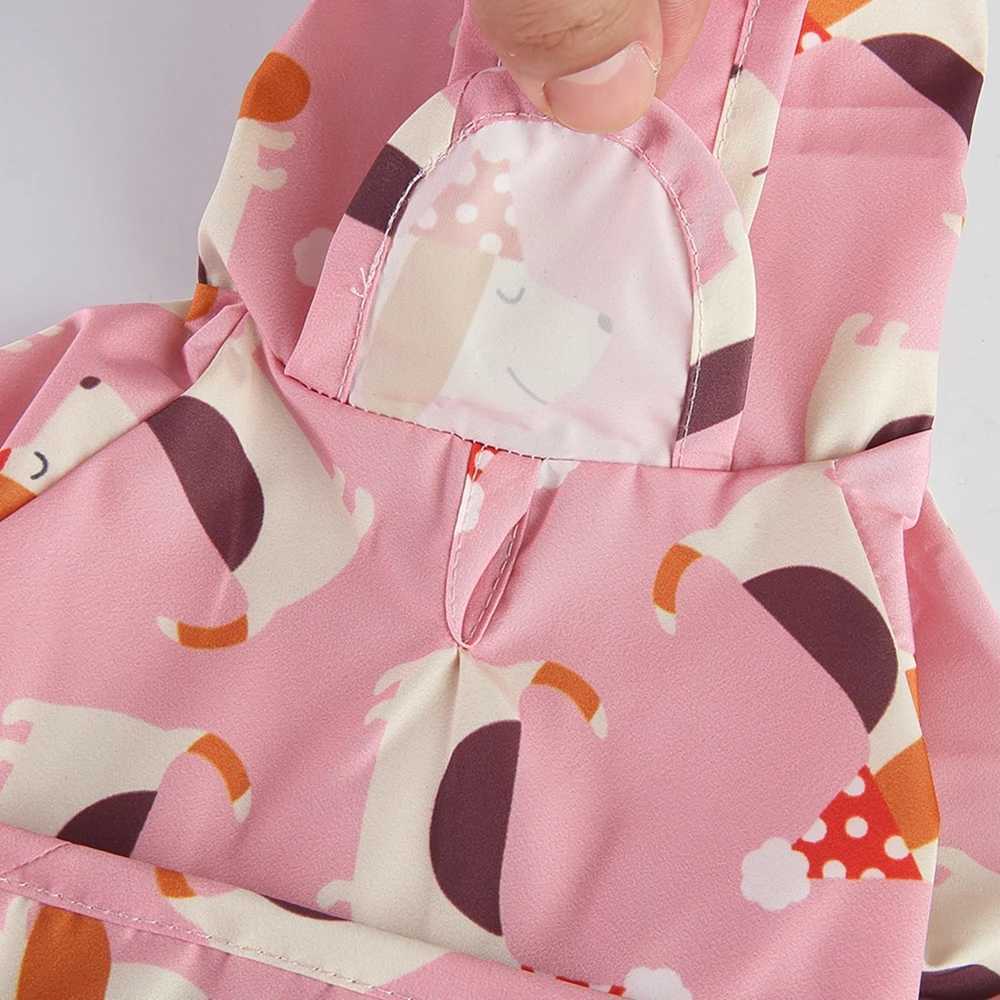 Pets Dog Clothes Waterproof Dog Raincoat Jumpsuit For Medium Large Dogs Hooded Raincoats Reflective Strip Dogs Rain Coat XS-4XLXJ250121