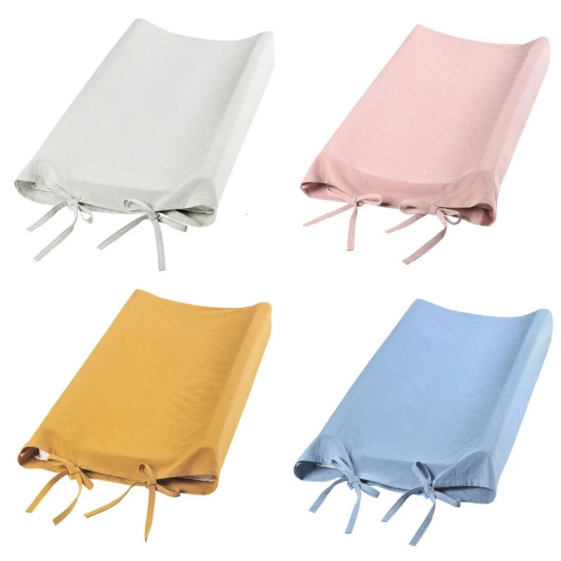 Baby Changing Pad Cover Liner Changing Mat Fitted Sheet Baby Crib Bed Slipcover 250114