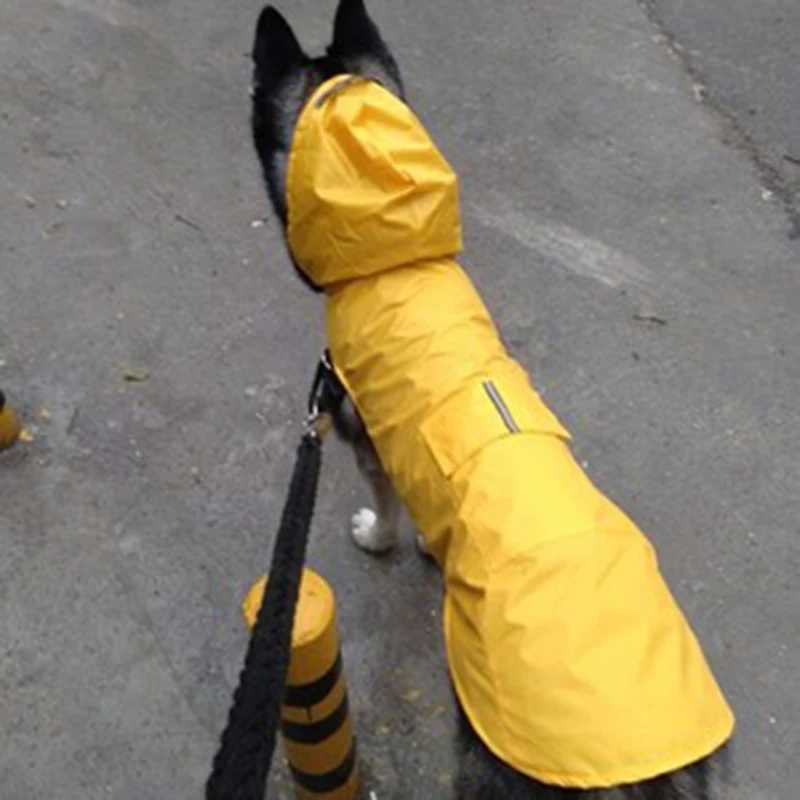 Dog Raincoat Jacket Clothes Reflective Waterproof Rain Poncho Outdoor Rainwear Costume Pet Supplies Artculos Para MascotasXJ250121