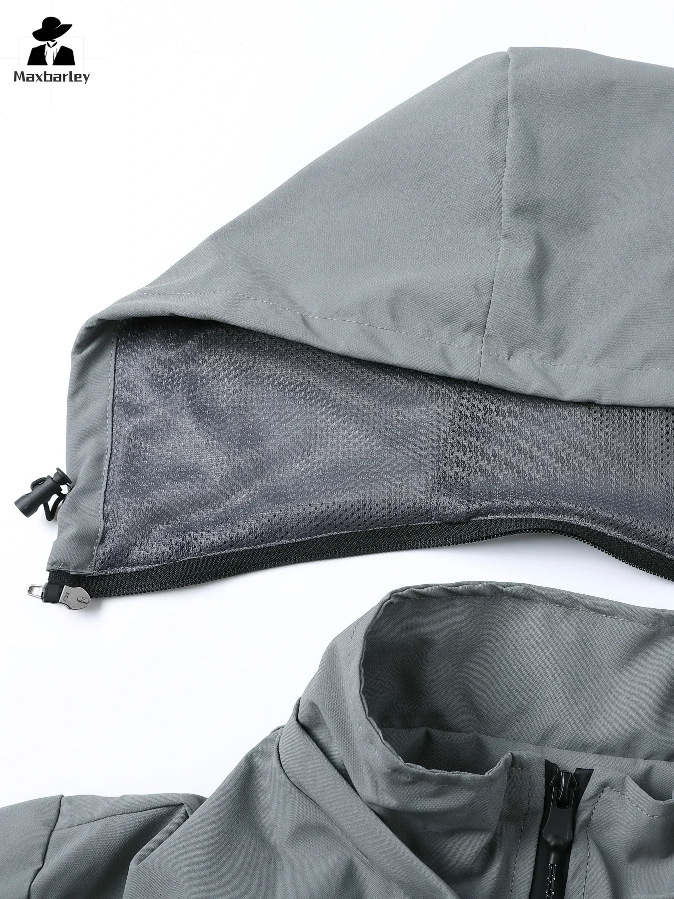 Outdoor Waterproof Windbreaker Mens Detachable Cap Camping Fishing Coat Spring plus size Casual Lightweight Jacket 250113