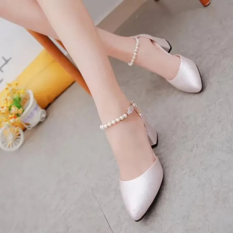 2025 Women High-heeled Sandals Summer Female Shoes Ladies Stilettos High Heels Elegant Buckle Slingback Wedding Shoes 250113