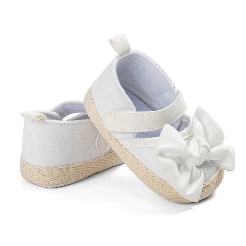 Baywell baby shoes flower bow 0-1 year baby girl cotton shoes soft sole non slip shoelaces X250129