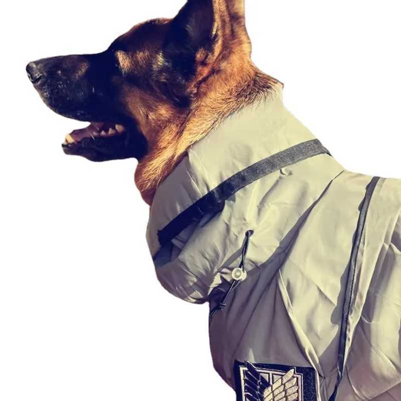 Pet Dog Waterproof Raincoat Jumpsuit Reflective Rain Coat Sunscreen Dog Outdoor Clothes Jacket for Small Dog Pet SuppliesXJ250121