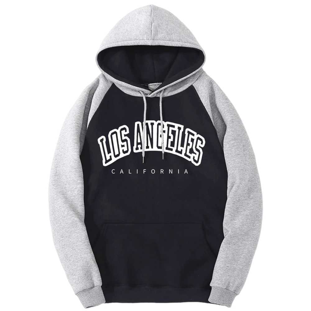 Los Angeles California City Hoodie Mens Crewneck Raglan Sweatshirt Anime Hip Hop Hoodies Autumn Hot Sale Casual Hoodie WomenXJ2500118