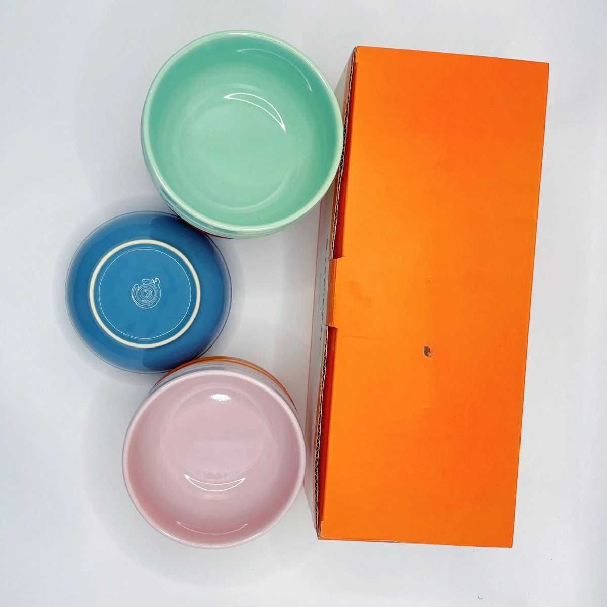 French Rice Bowl 11 X 6cm Ceramic Dessert Light Rainbow Stoneware Porcelain Candy Color Ramen Noodle Soup Bowls Tableware X250129