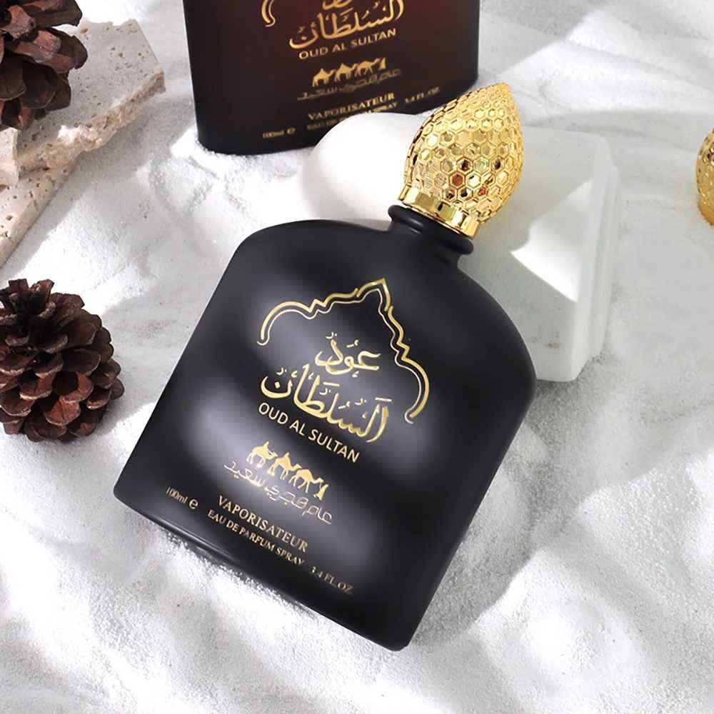 100ML 3.4FL.OZ OUD AL SULTAN Arabian Perfume Unisex Strong Fragrance Fruity Floral Women Mens Eau de Parfum Long LastingXJ250117
