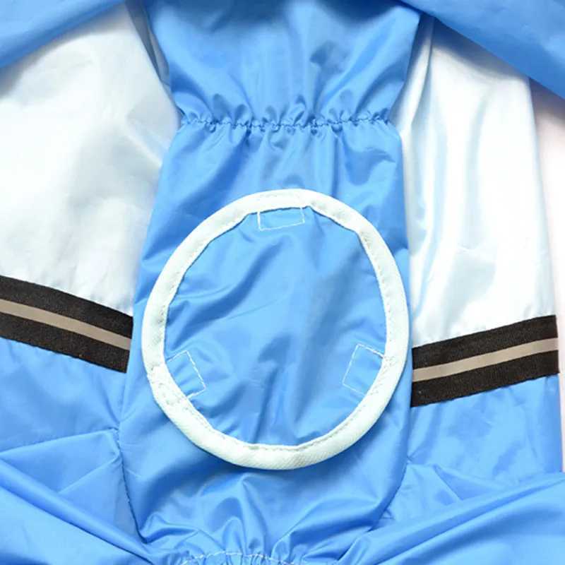 Dog Raincoat Hooded Dogs Rain Coat Dog Costumes for Large Dogs Tail All Cover Waterproof Raincoat Golden Retriever AccessoriesXJ250121