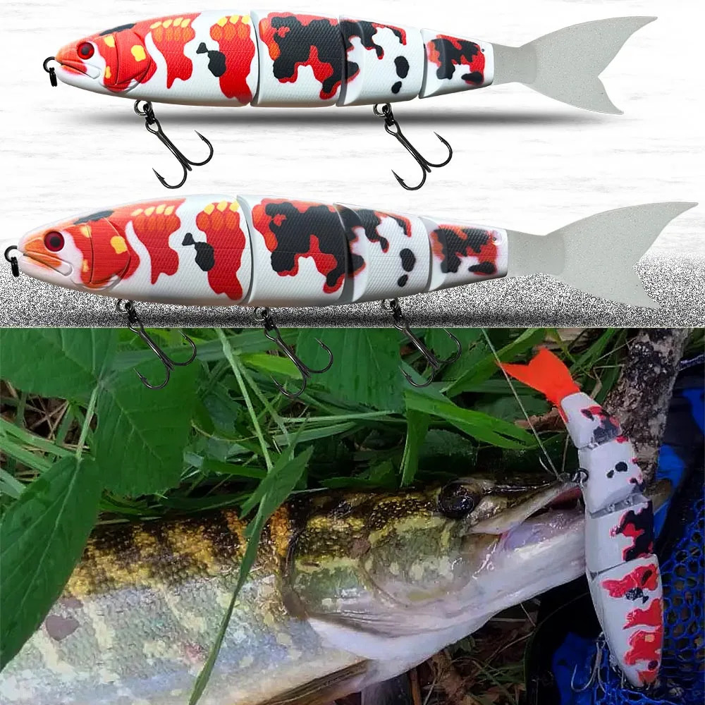 Top tackle industries Swimbait Lure Jointed bait 150mm Floating 25g Sinking 28g Giant Bait Bass fsihingLure 250107