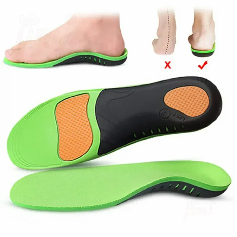 EVA Orthopedic Shoes Sole Insoles for Feet Arch Foot Pad X/O Type Leg Flat Foot Elastic Shock Absorption Comfortable Insoles 250120