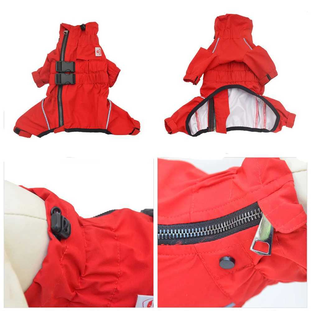 Dogs Raincoats Bulldog 4 Legs Covered Waterproof Reflective French Bulldog Dog Clothes Vest Outdoor Bully Pitbull Rain JacketXJ250121