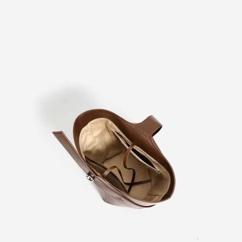 High Quality Bucket Ladies Hand Large Capacity Genuine Leather Fashion Designer Crossbody For Women Vintage Shoulder Bags