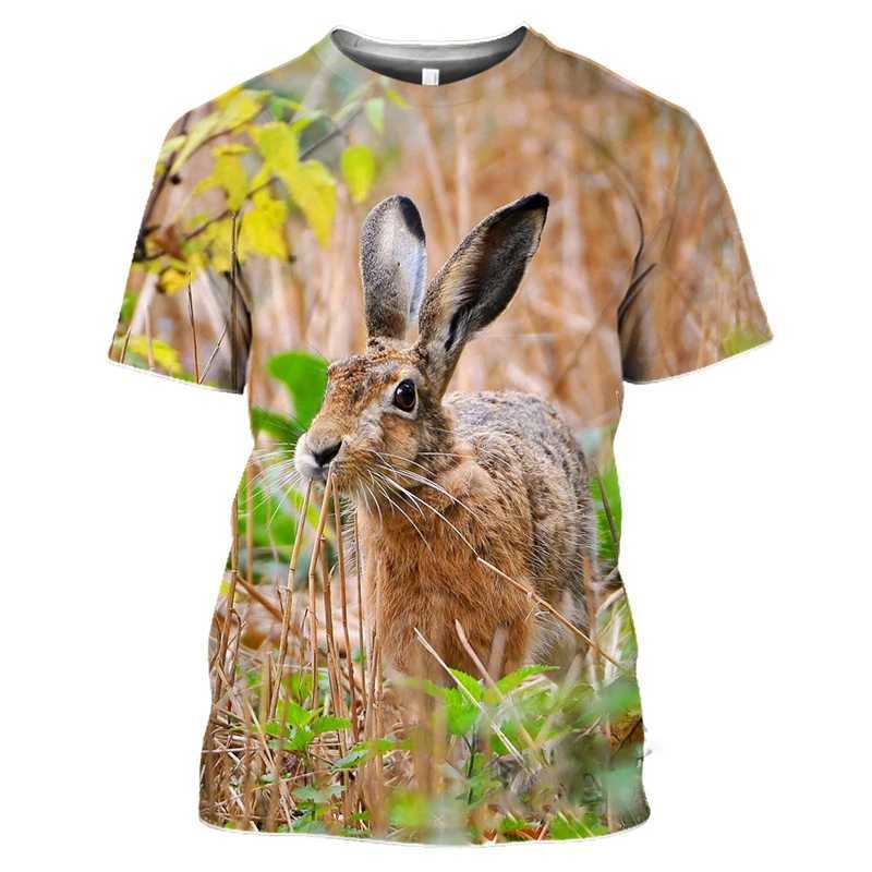 Summer Outdoors Hunting Camouflage t shirt for men Fashion New Casual Personality Printed Animal Pattern Round Neck Tees TopsXJ250117