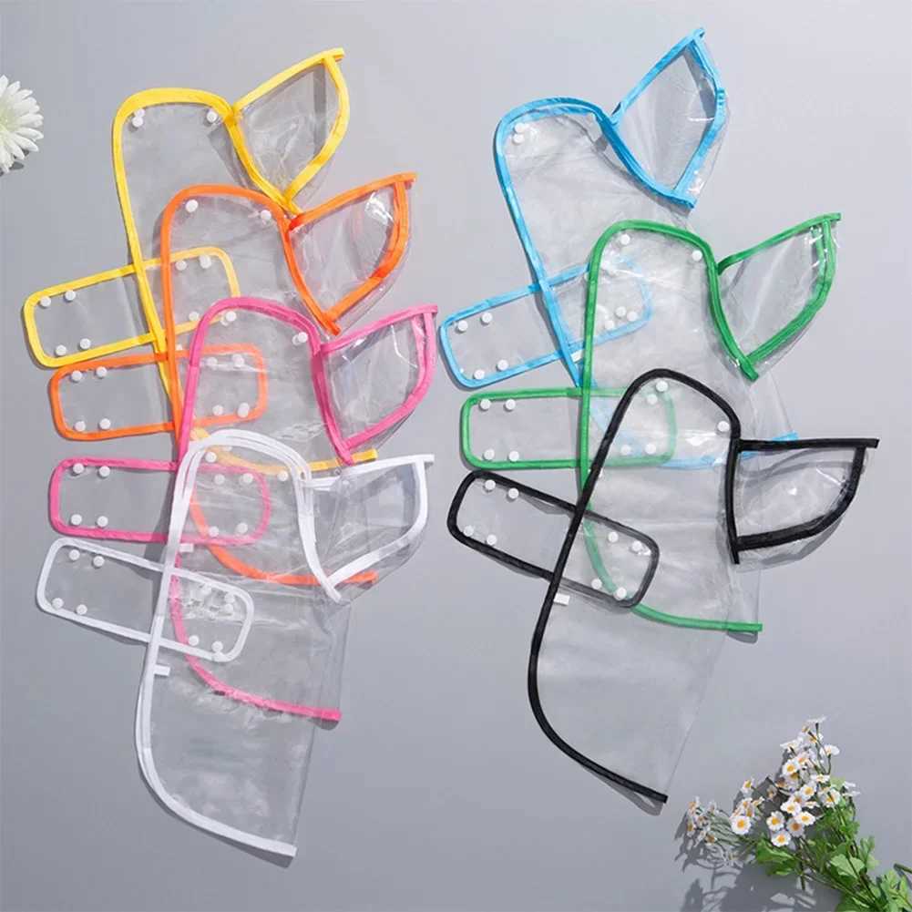 Pet Raincoat Waterproof Pet Clothes Hooded Rain Jacket for Small Medium Cat Dogs Transparent Plastic Puppy Rain Poncho RainwearXJ250121