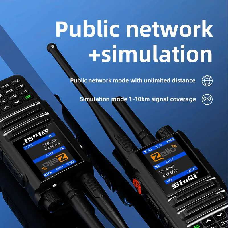 Top 889Plus Dual-Mode Walkie Talkie Zello 4g Radio +10W Vhf (Uhf) with Sim Card wireless connections Long Range Two Way Radio X2501291