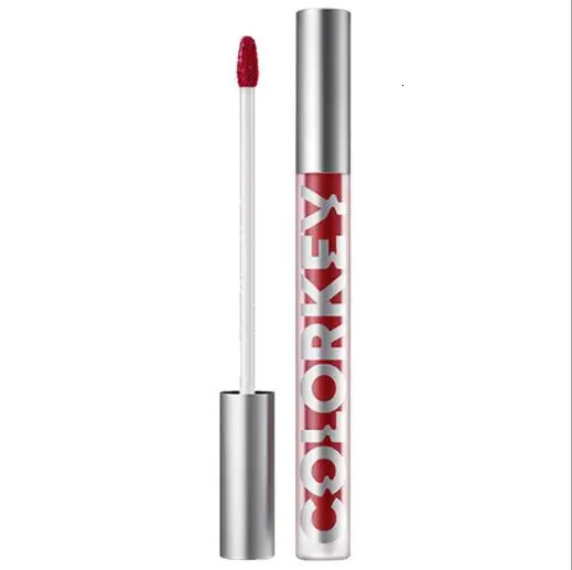 Colorkey White Tube Velvet Matte Lip Gloss Women Beauty Cosmetic Lip Glaze Nude Natural Lip Makeup Waterproof Long-lasting 250108