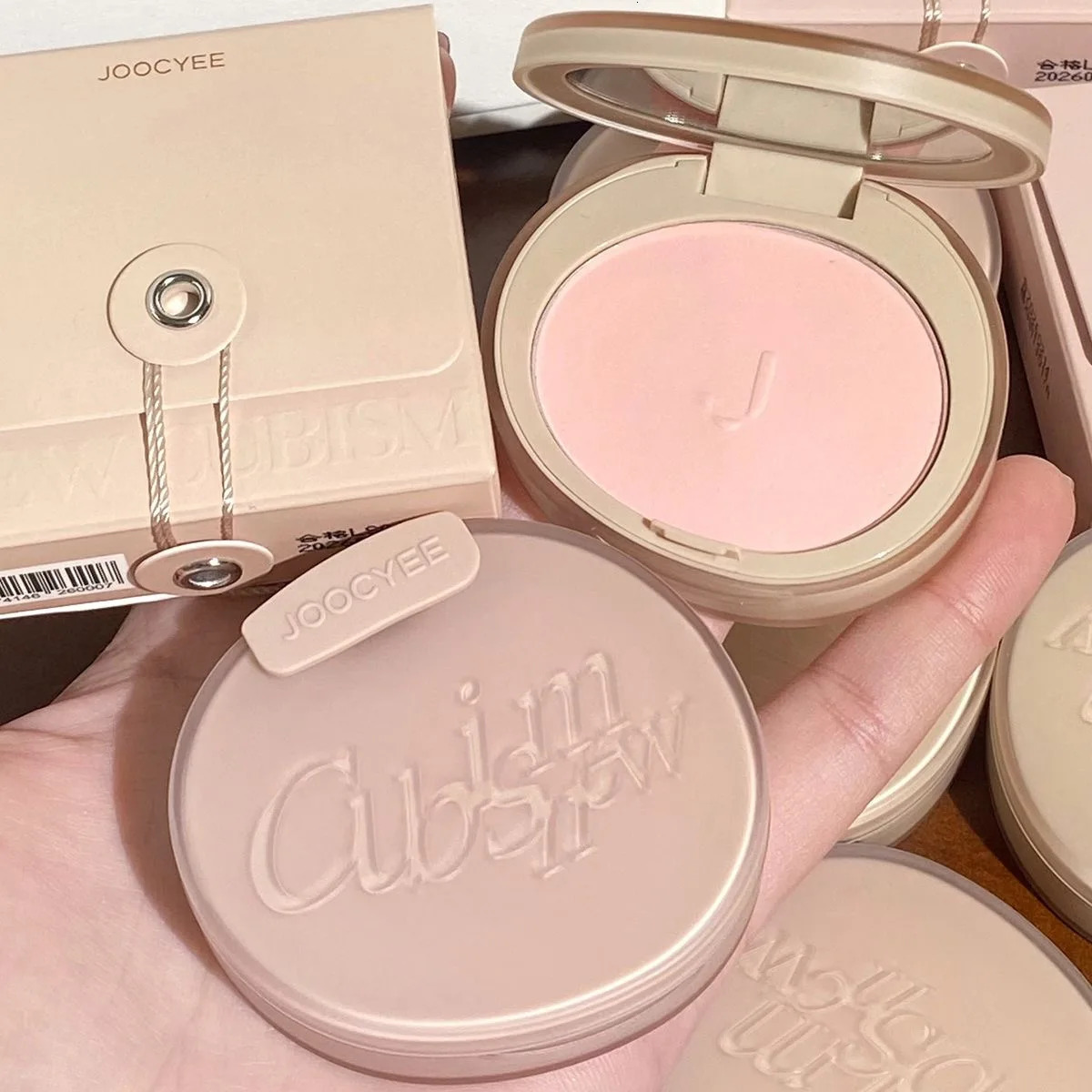 Joocyee Brown Blush Makeup Matte Nude Blusher Single Colour Waterproof Long Lasting Highlighter Powder 250121