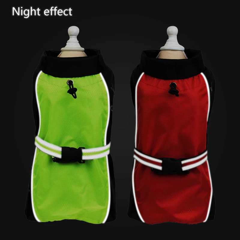 Small Dog Raincoat Winter Dog Clothes Waterproof Jacket Coat Night Reflective Dog Clothes Puppy Raincoat Winter Jacket CoatXJ250121