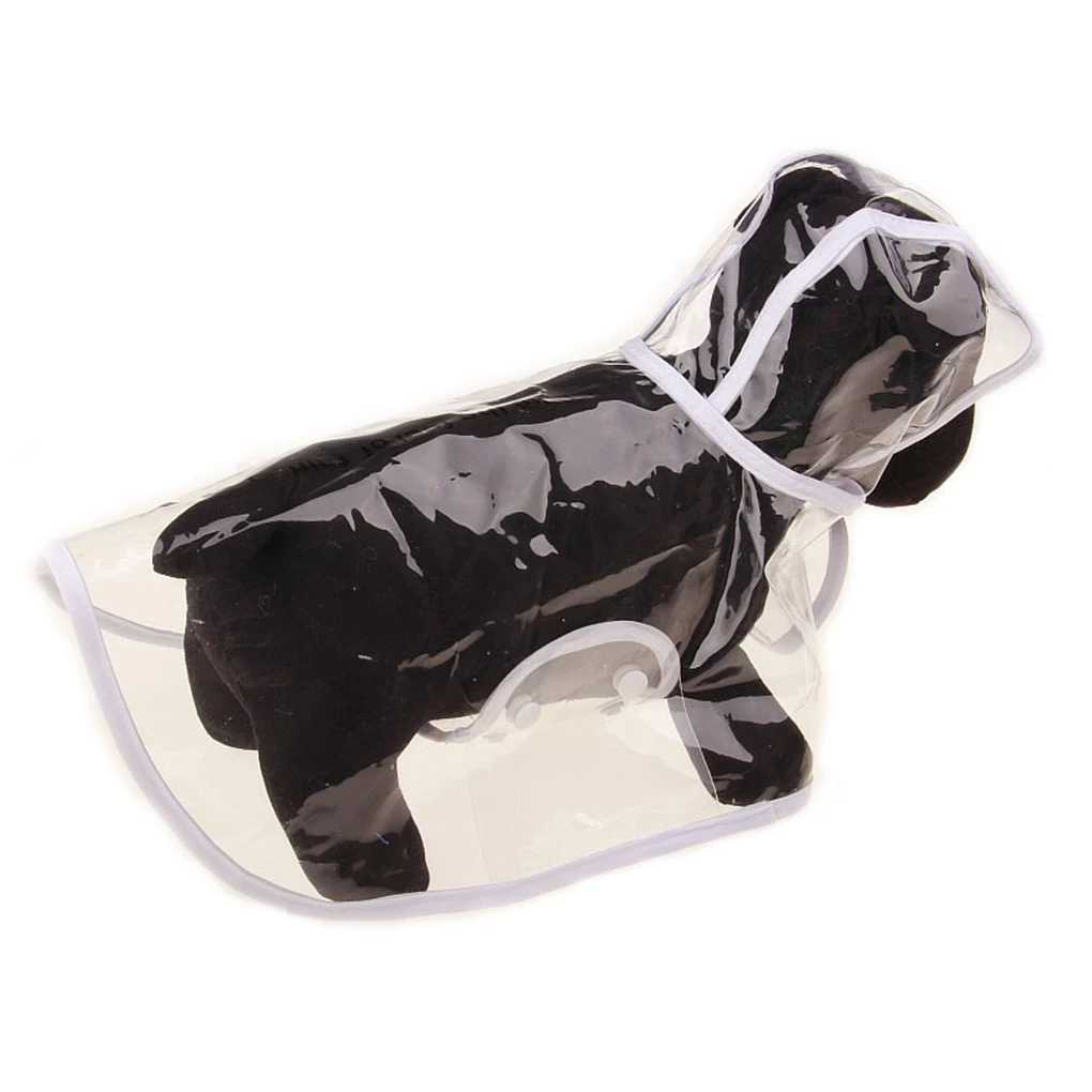 Dog Transparent Raincoat Pet Waterproof Clothes Jacket Poncho Rainsuit Small Large Dog Clothing Summer Puppy Rain CoatsXJ250121