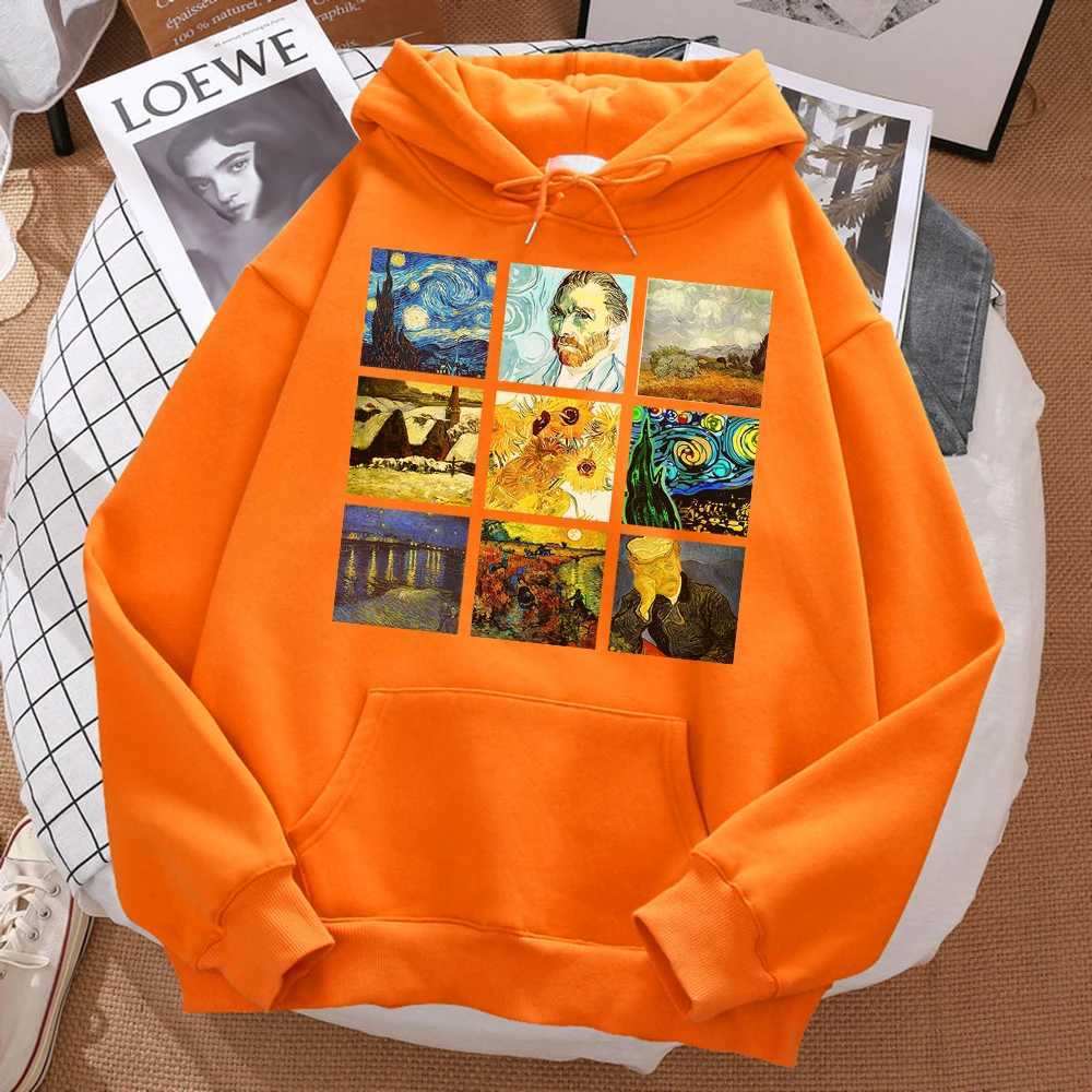 World Famous Painting Sanskrit Van Gogh Prints MenS Hoodies Fashion Fit Hoodie Hip Hop Hoody Cartoons Sportswears WomensXJ2500118