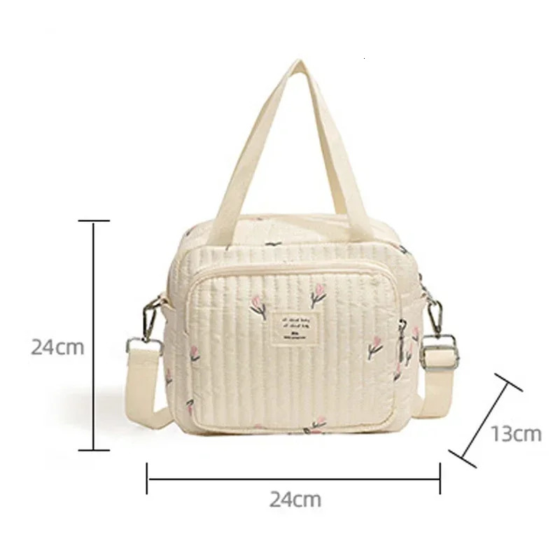 Korea Mommy Bag Baby Stroller Nappy Bag Baby Diaper Organizer Portable Tote Bags Maternity Multi-function Travel Messenger Bags 250118