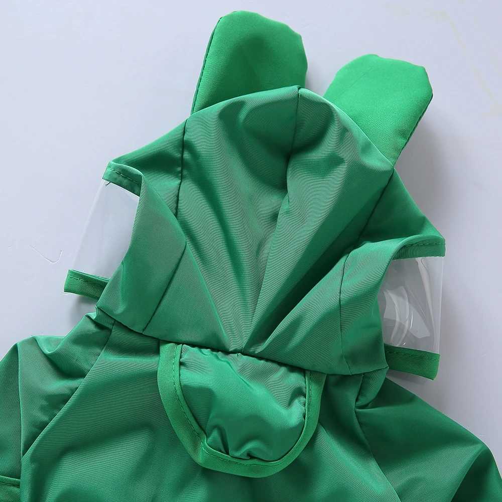 Pet Dog Raincoat Cartoon Reflective Pet Clothes Jumpsuit Waterproof Dog Jacket Dogs Water Resistant Clothes for Dogs Pet CoatXJ250121