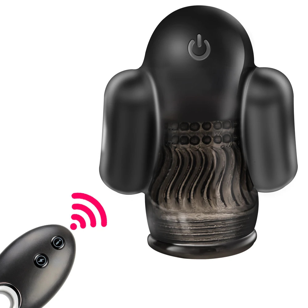 Male Masturbator Penis Pump Vibrators For Men Glans Sucking Cock Enlargement Exerciser Delay Vaginal Sex Toys Adult Erotic Goods 250108