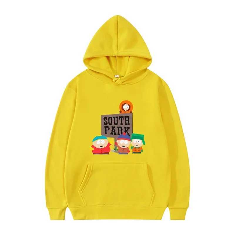Anime Southes Park Print Mens Fleece Hoodie 20 Autumn and Winter Mens Hooded Sweatshirt Fashion Casual Warm PulloverXJ2500118