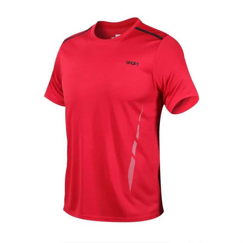 CHRLCK Mens Quick Drying Running Sets Breathable Hiking Fishing T-Shirt Short Soft Elasticity Gym Fitness Suits Outdoor Sports X250129