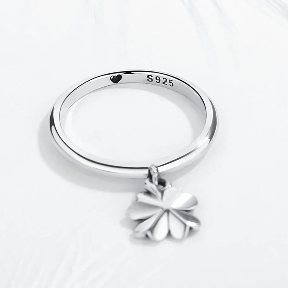 KALETINE Retro Punk 925 Sterling Silver Rings For Women Flower Pendant Trendy Male Men Jewelry Halloween Accessories Bijoux 250121