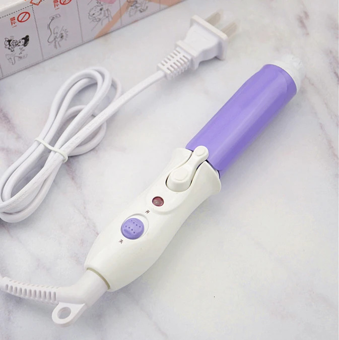 110-240V Portable Travel Electric Mini Hair Curler Curling Iron Fast Small Tourmaline Ceramic Wavy Tong Hair Styling Tool 250121