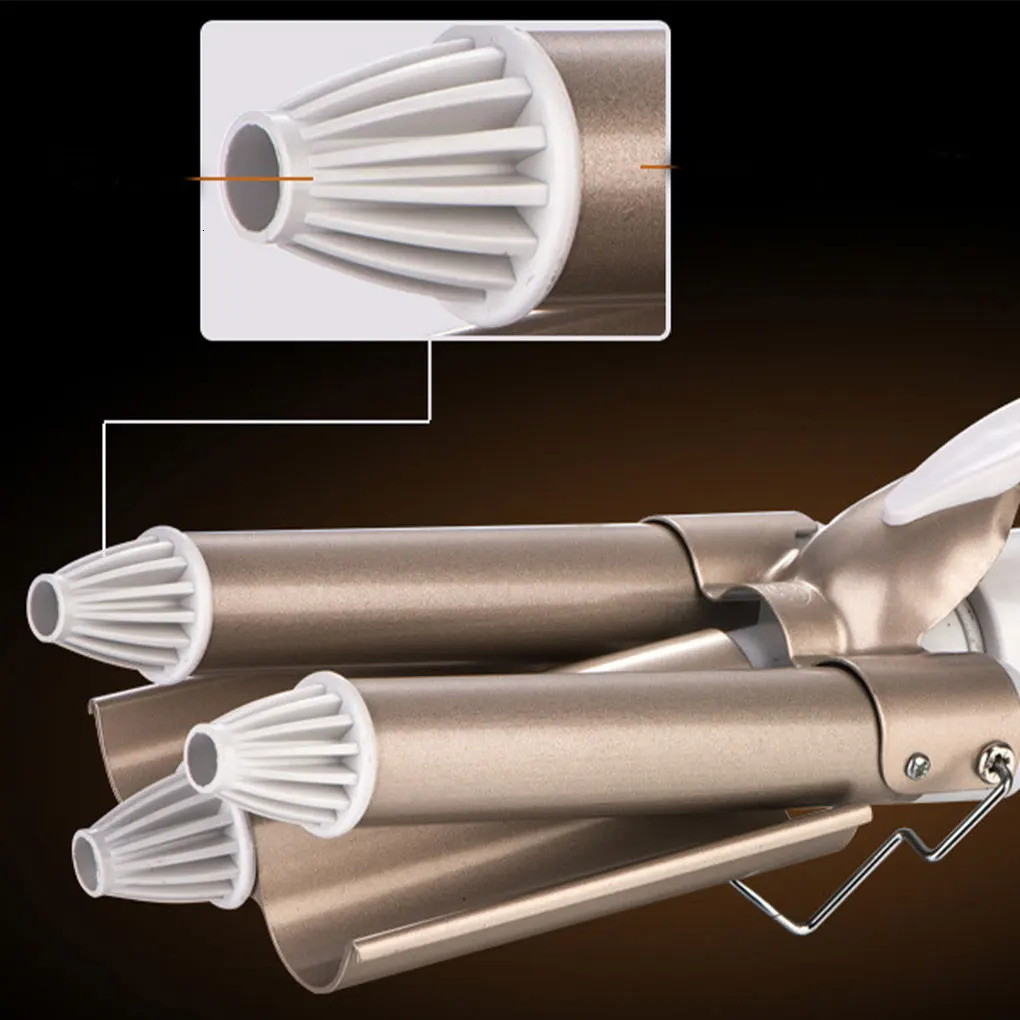 Durable Hair Curling Iron - ned For Long-lasting Adjustable Temperature Settings Hair Curlers 250121