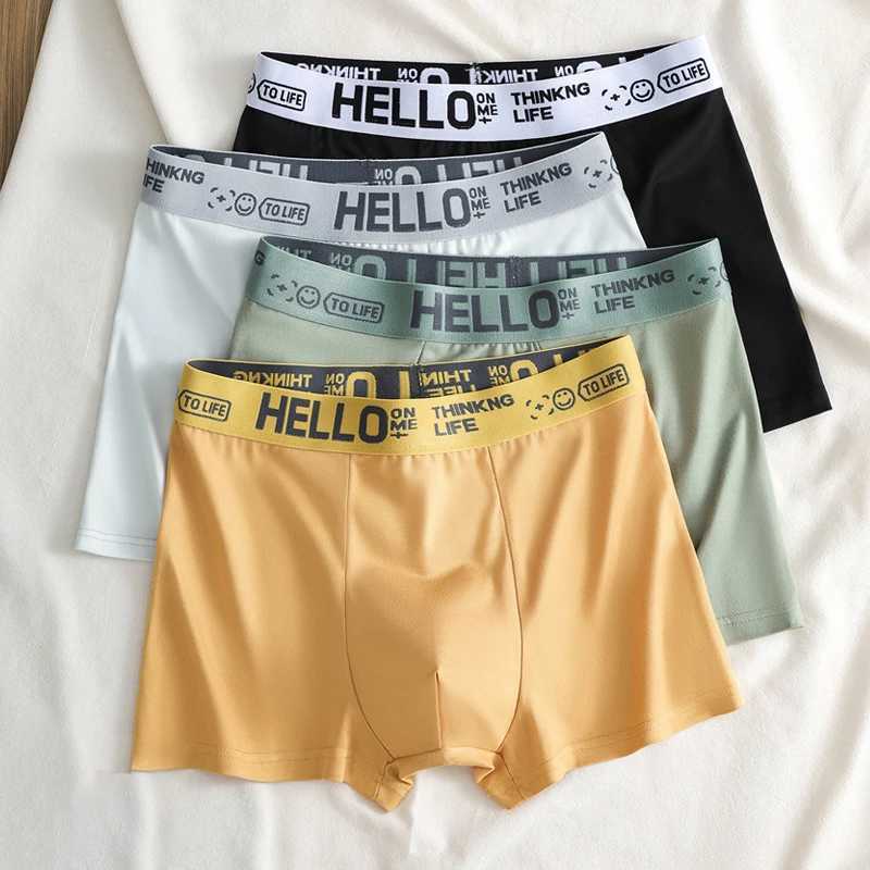 3PCS Large Size Sports Boxer Man Fashion Hot Men Underwear Sporty Boxers Mens Square Panties Briefs Gifts Shorts UnderwearsXJ250114