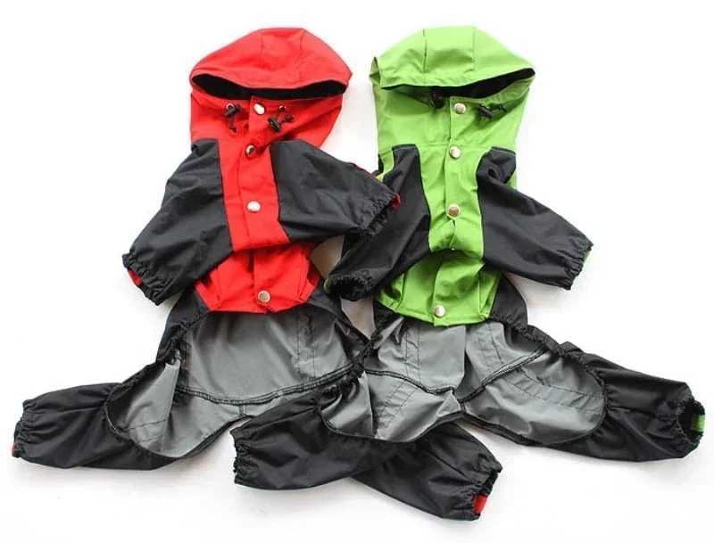 Corgi Dog Clothes Jumpsuit Waterproof Clothing Pembroke Welsh Corgi Dog Raincoat Hooded Rain Jacket Dropship Pet OutfitXJ250121