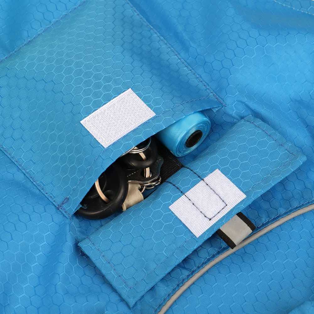 Waterproof Dog Raincoat Reflective Dog Clothes French Hoodies Jumpsuit Rain Coats For Small Medium Large Dogs Chihuahua PitbullXJ250121
