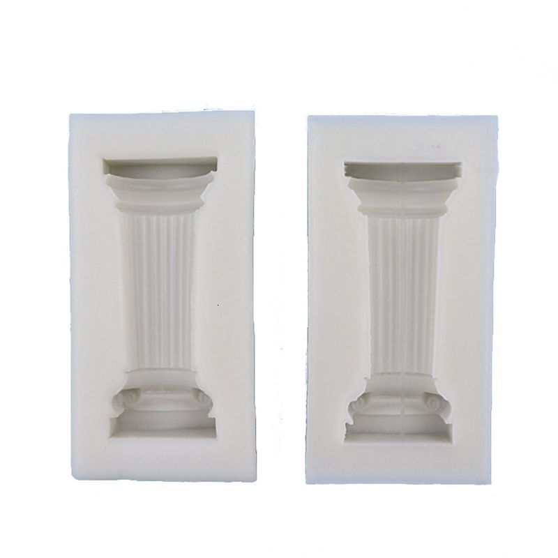 Ancient Greek Pillars Mold Roman Column Mold Sugarcraft Chocolate Pastry Polymer Clay Epoxy Resin Art Crafting Tools