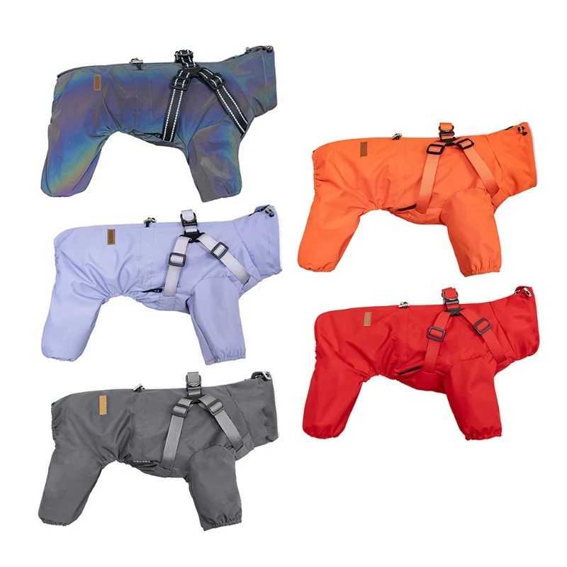Pet Rain Coat Rainwear Body Cover for Puppy Dog Rain-Proof Mud-Proof Raincoats for Walking and Outdoor Activities M68EXJ250121