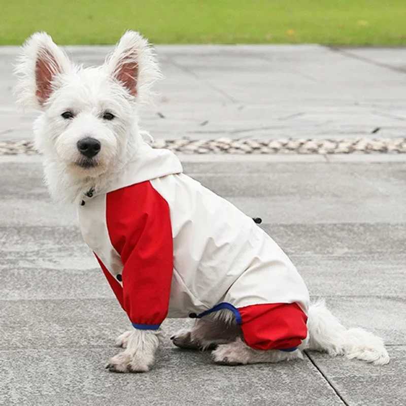 Waterproof Pet Raincoat for Small Dogs Summer Puppy Dog Jumpsuit Clothes Yorkies Chihuahua Pinscher Raincoats mascotas OverallsXJ250121
