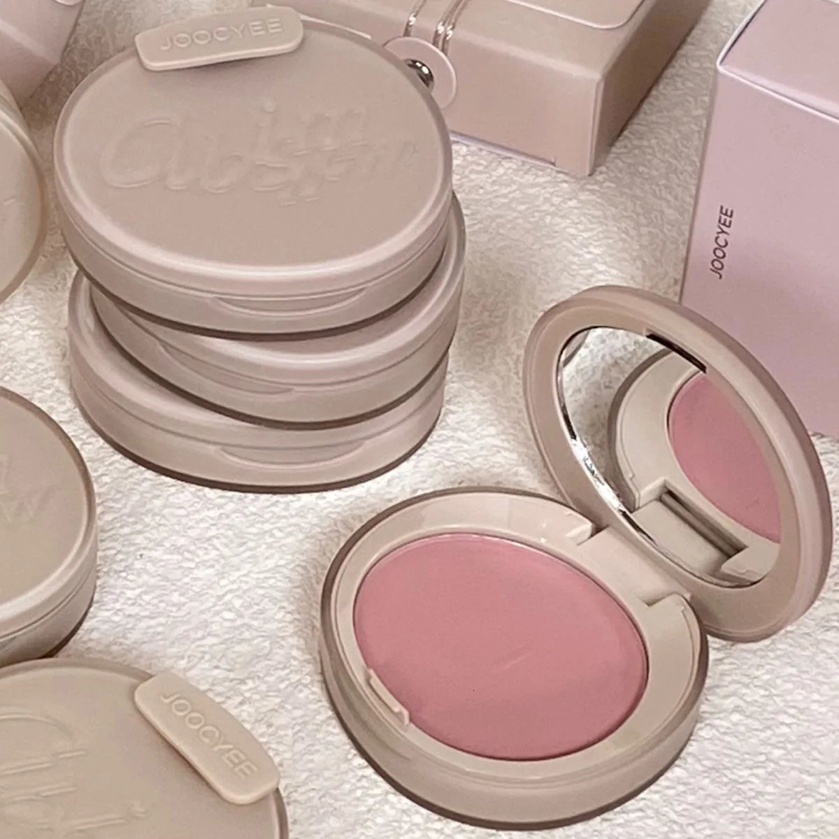 Joocyee Brown Blush Makeup Matte Nude Blusher Single Colour Waterproof Long Lasting Highlighter Powder 250121