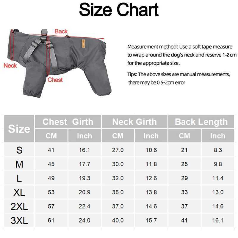 Waterproof Pet Jumpsuit for Small Large Dogs Raincoat with Harness Reflective Puppy Jacket French Bulldog Chihuahua Pug ClothesXJ250121