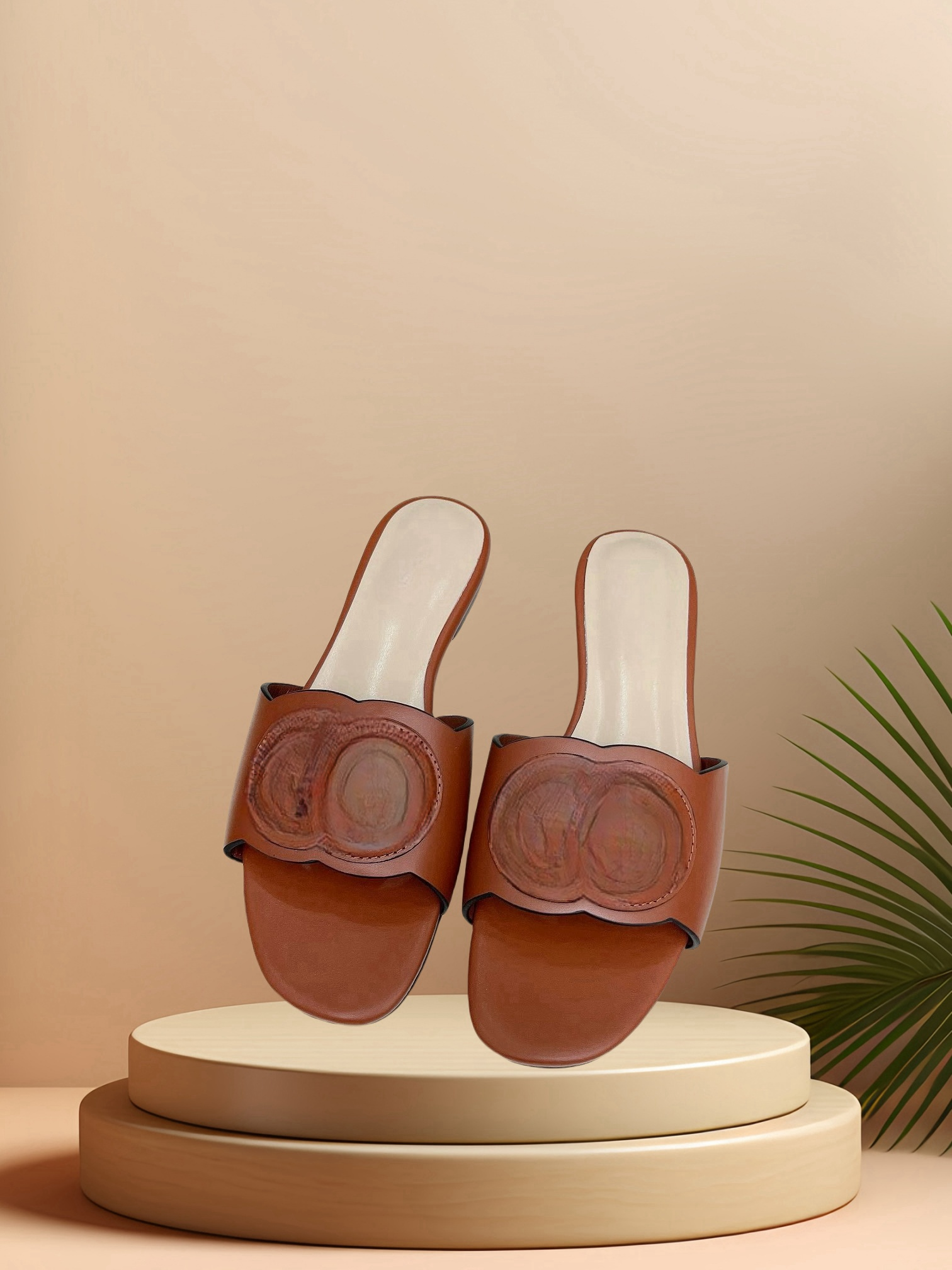 260106-4 Designer shoe mirror master quality, fish mouth slippers sandals, multi-color genuine leather slippers, formal shoes