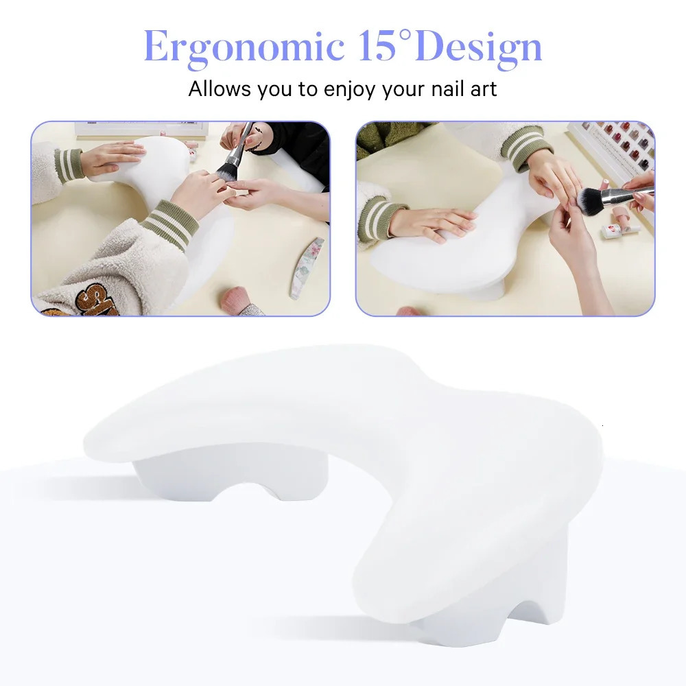 Lootaan Butterfly-Shaped Nail Art Hand Pillow Hand Rest Cushion For Comfortable Manicure And Pedicure Arm Rest For Foot Nail 250121