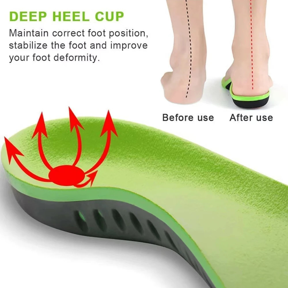 Premium Silicone Gel Insoles for Shoe Men Women Orthopedic Arch Support Sports Insoles for Flat Feet Plantar Fasciitis Shoe Sole 250120
